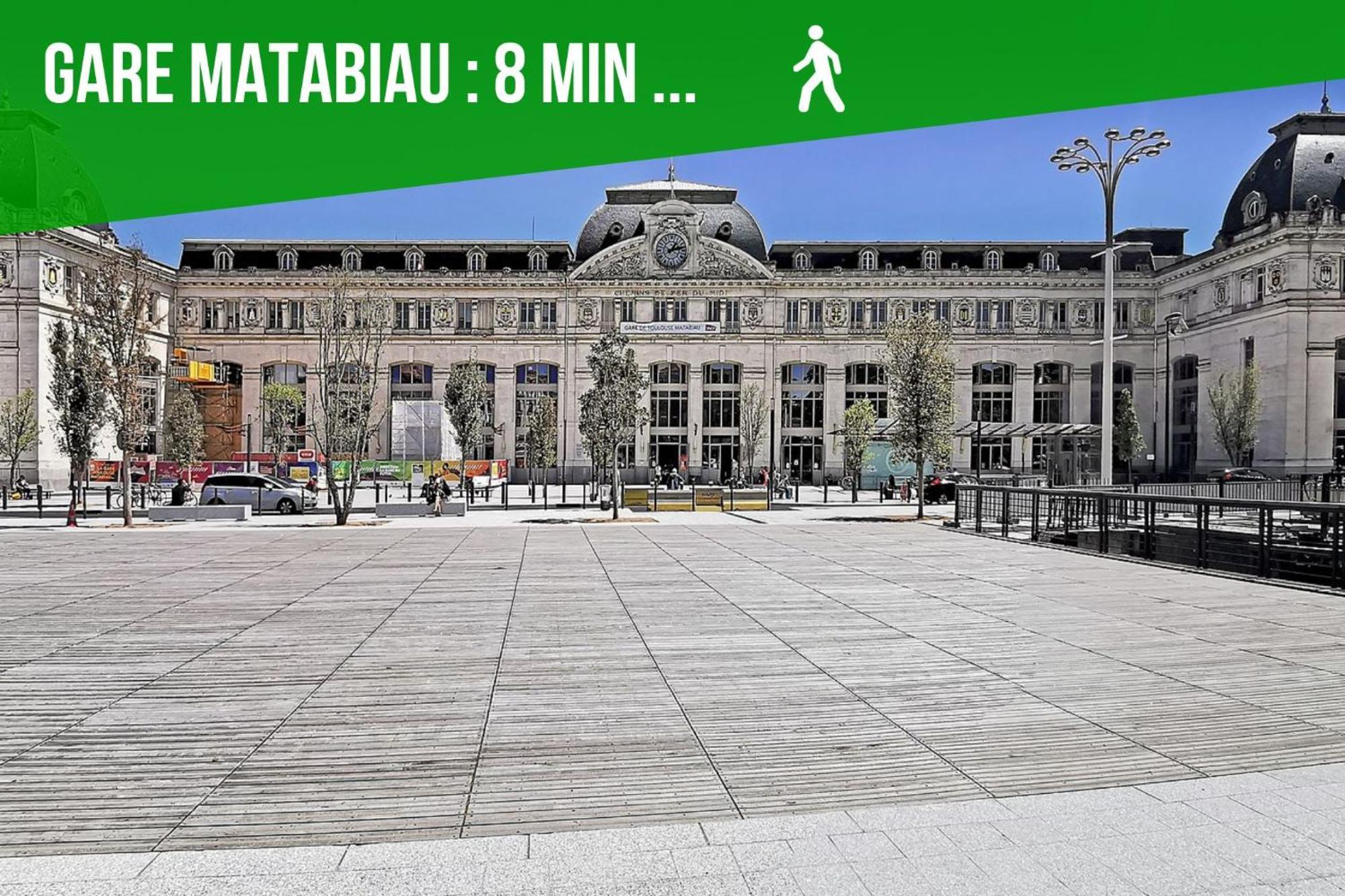 Apartamento Le Nid D'Orient Entre Matabiau Et Capitole Parking Toulouse Exterior foto